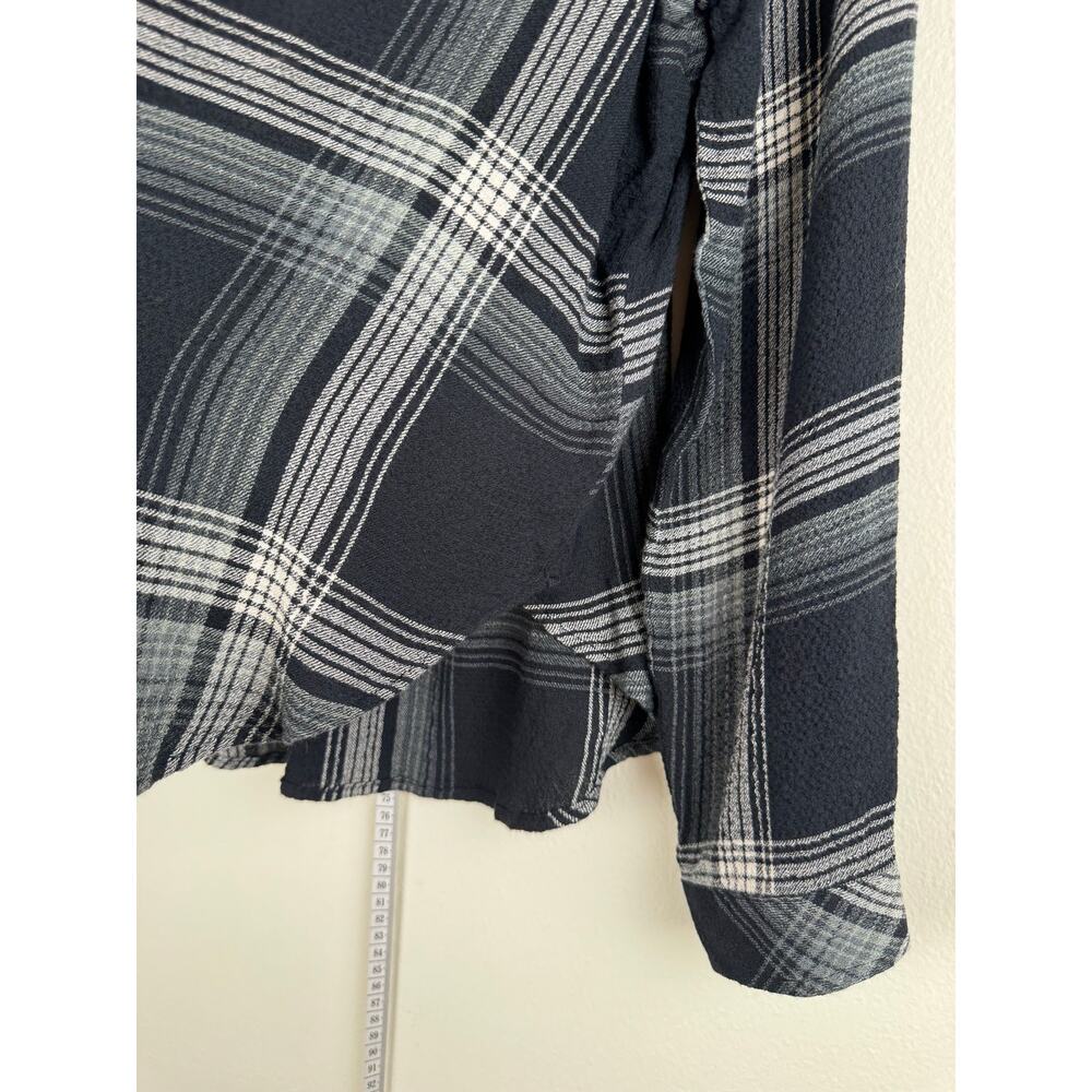 NWT Anthropologie Cloth & Stone Plaid Button Up Shirt XL - Picture 9 of 15